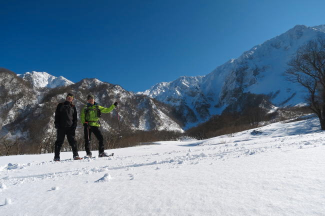 大山（元谷スノーハイク）