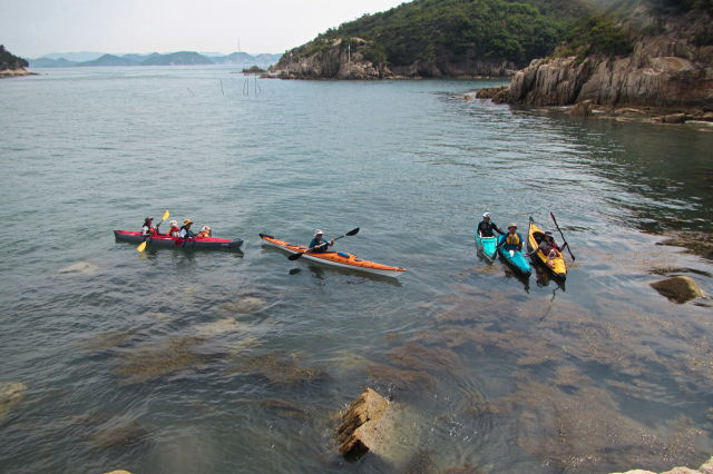 カヤック　出崎半島