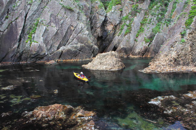 カヤック　島根国府海岸