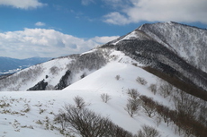 冬季下蒜山(メーチン尾根～巨人ヶ平)