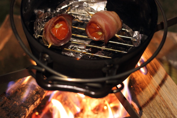 管釣りキャンプ