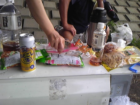 夏の釣り