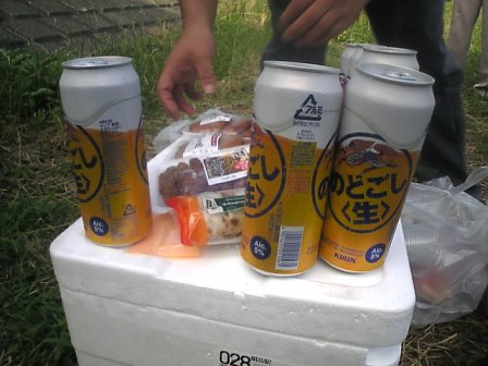 釣り？それとも宴会？