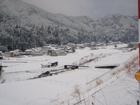千代川　解禁釣行　まだまだ雪国でした。 2011/03/30 22:45:49