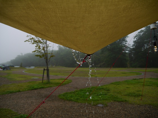 今日もどこかで野遊びを…:タトンカ3TCアレンジ 夏の雨キャンプに
