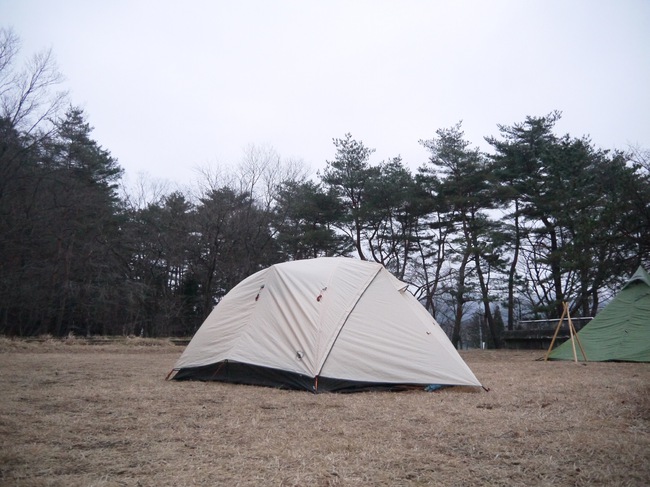 年始早々のバチ当たりキャンプ 遠刈田キャンプ適地