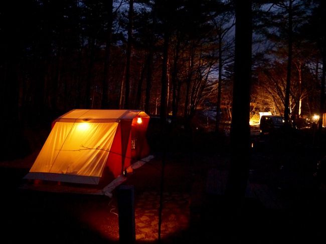 冬キャンプ NOTE 熱源 テント内温度の相関データまとめ
