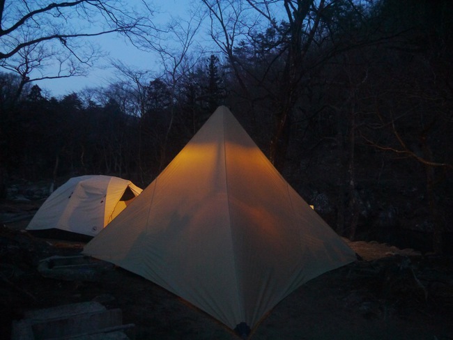 TATONKA 3TC アレンジ張りで挑む二週ぶりのキャンプ@不動尊公園キャンプ場