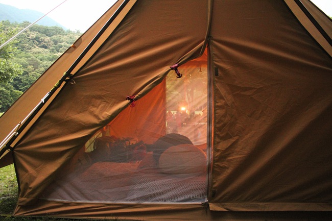 WILD -1運営のキャンプ場で梅雨キャン！