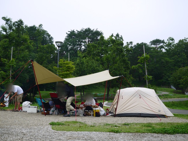 今日もどこかで野遊びを…:タトンカ3TCアレンジ 夏の雨キャンプに適した