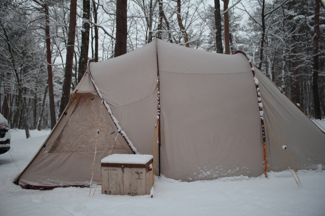 師走 年の瀬ガチ雪中キャンプ