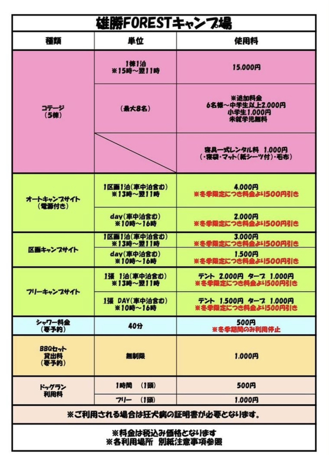 宮城のニューオープン大本命はここ！雄勝FORESTキャンプ場