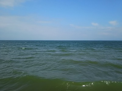 琵琶湖は、海やね！