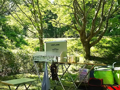 初の土佐でのキャンプ～甫喜ヶ峰森林公園①