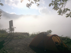 大沼畔の無料キャンプ場で北海道的ソロキャン