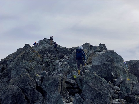2021年9月　剱岳登山　その2