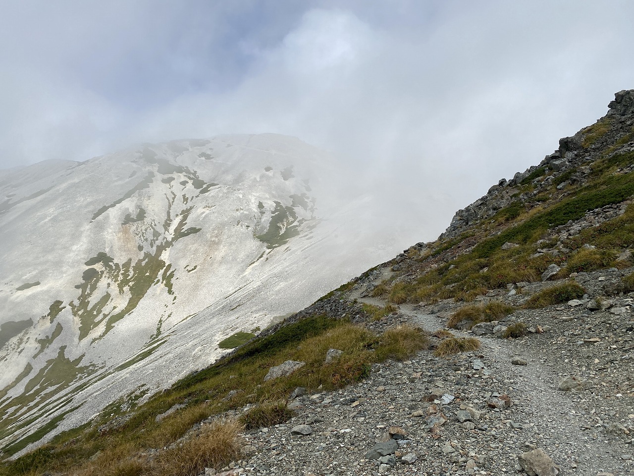 2022年9月　白馬岳登山