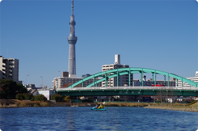 スカイツリー　カヤックツアー（2013年11月30日）　
