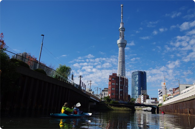 スカイツリー　カヤックツアー（2013年11月30日）　