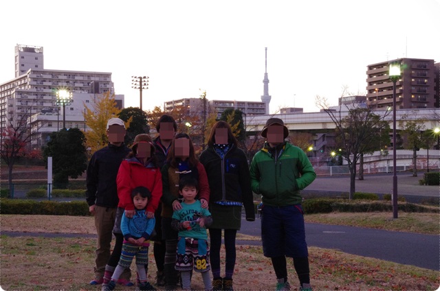 スカイツリー　カヤックツアー（2013年11月30日）　