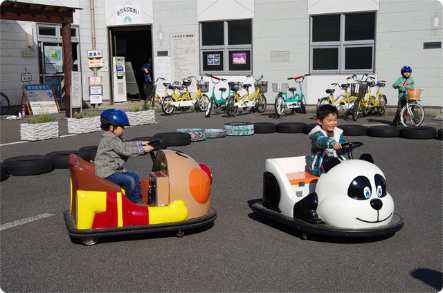 若洲公園でサイクリング　(2014年3月8日）