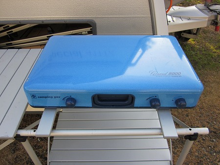 プレヒート！:camping gaz gerard 8000