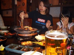 焼肉を食った