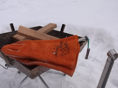 キャンパーとしての雪遊び