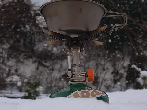 キャンパーとしての雪遊び