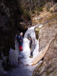 八ヶ岳は氷の世界だった。11月28日(月）