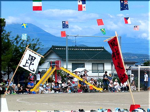 天高く親父肥ゆる秋