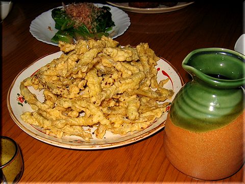 ワカサギ天ぷら喰うぞ～