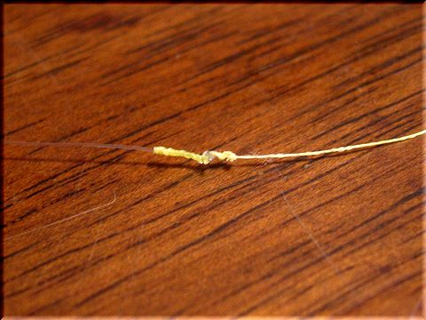 tighten a knot