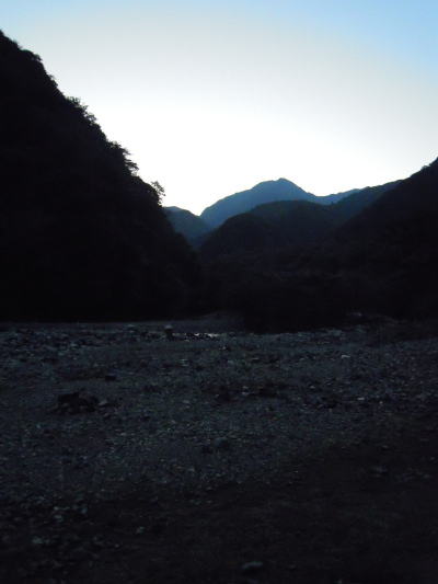 宮妻峡キャンプ場　その１