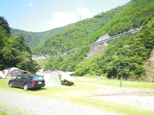 アプトいちしろキャンプ場　その２