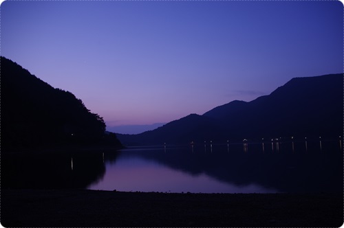 カヤックキャンプ in 西湖(2013年7月26～28日）