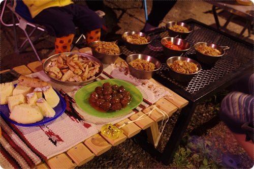 カヤックキャンプ in 西湖(2013年7月26～28日）