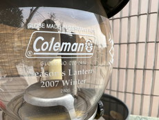 Coleman Seasn's Lantern 2007 Winter 200B 燃焼状態を確認のために点灯します！！
