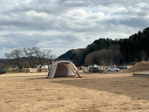 2025年最初の出撃は、恒例の出会いの森オートキャンプ場のどんと焼きからのスタートです！！ その３