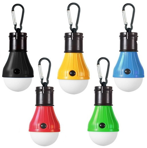 色とりどり５色の可愛らしい電球型LEDライト！！ なんと５個で1,290円です！！