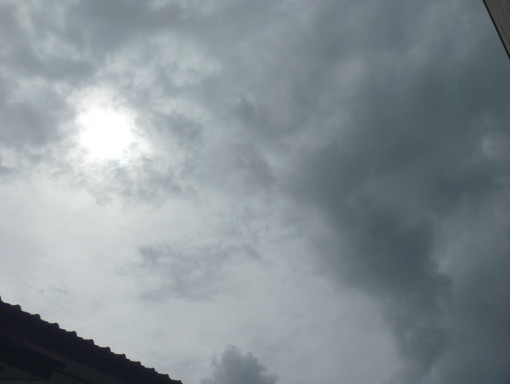 台風来てるけど焚火した
