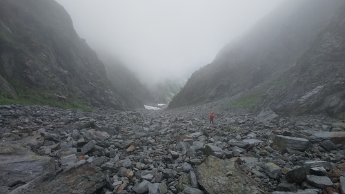 奥穂高岳-涸沢岳登山