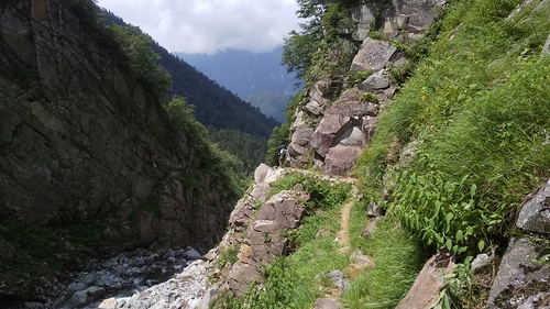 奥穂高岳-涸沢岳登山