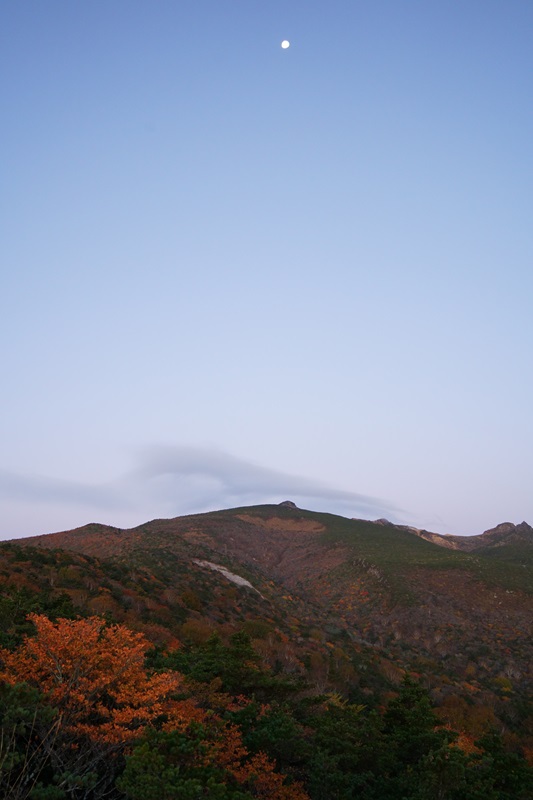 霜降の安達太良山