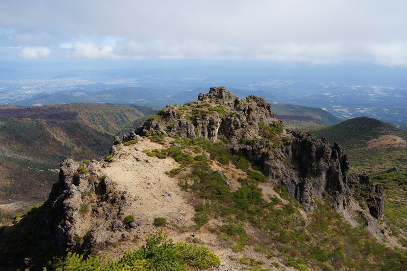 霜降の安達太良山