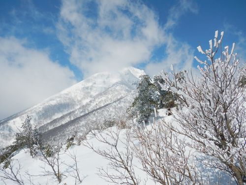 冬の宝の山　～磐梯山～