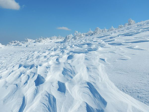 冬の宝の山　～磐梯山～