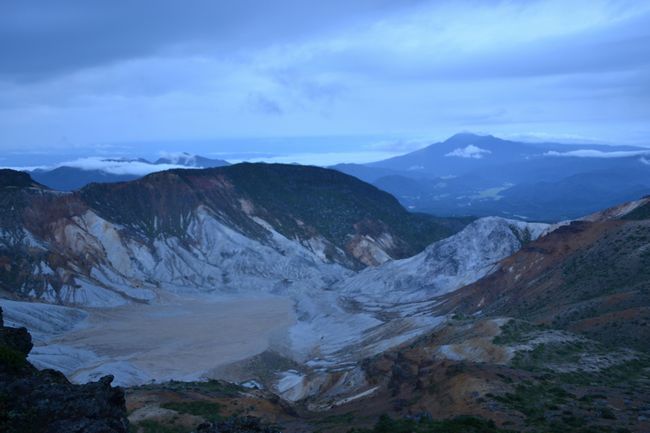 ほんのり秋色の安達太良山