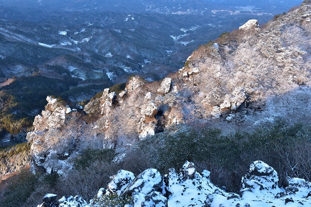霧氷の霊山