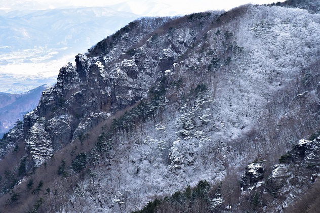 霧氷の霊山